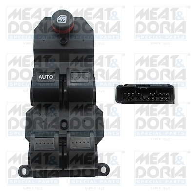 Switch, window regulator